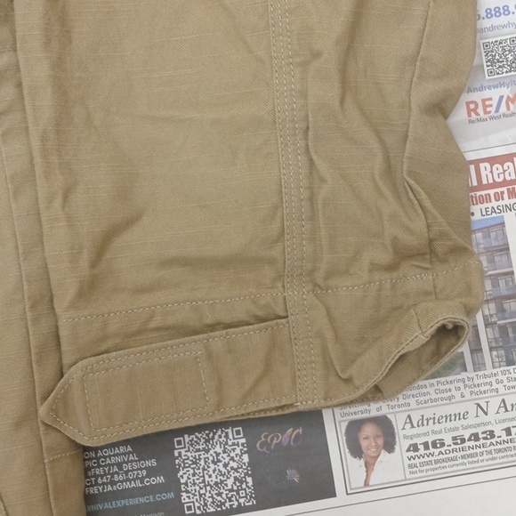 Mens State Property Canvas Jacket Light Brown 2xl..CLOSET CLEAROUT SALE - Picture 5 of 8